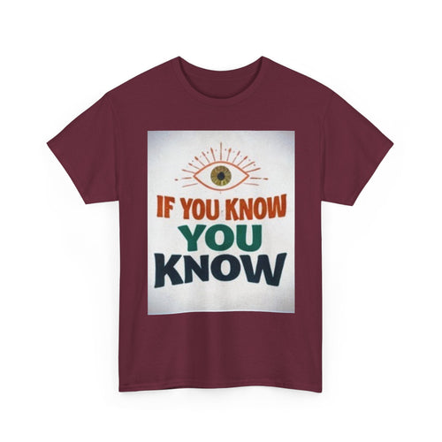 If You Know You Know Retro Eye Tee | Vintage Graphic T-Shirt