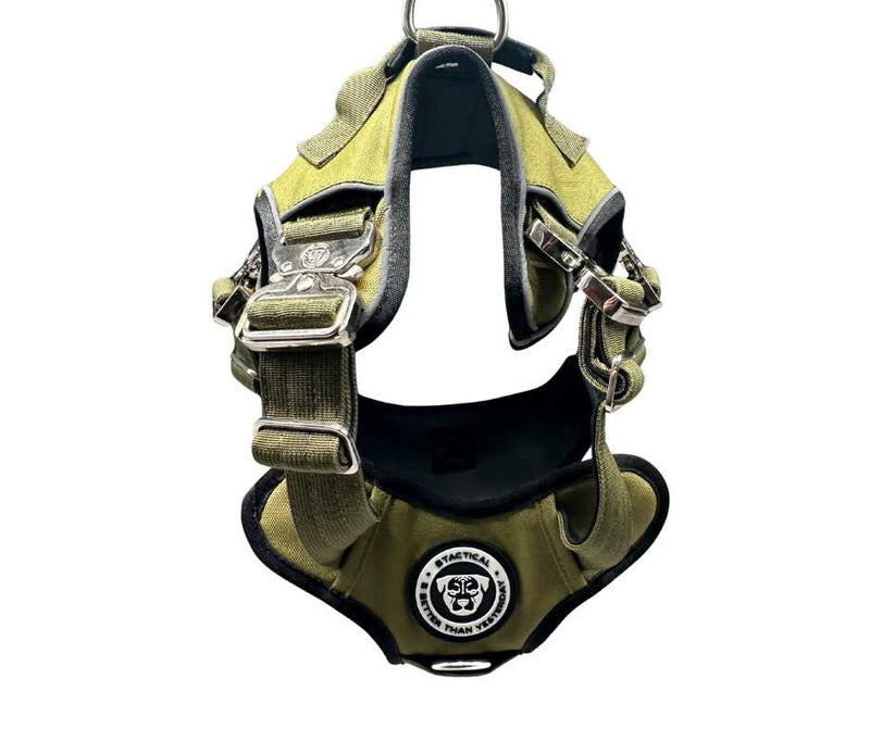 The No Pull Ultimate BTactical™ Harness | Khaki Green