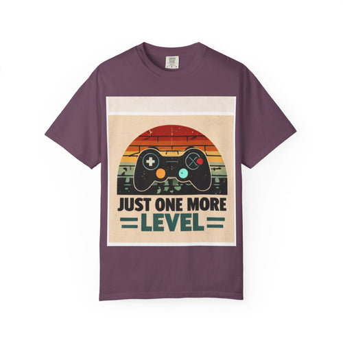 Retro Video Game Controller Just One More Level T-Shirt | Gamer Tee