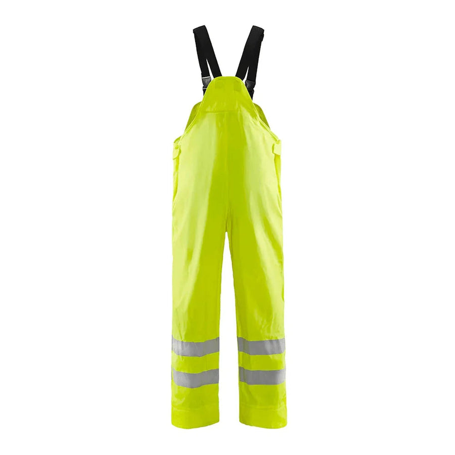 Blaklader 1386 Hi-Vis Waterproof Bib Trousers Level 3
