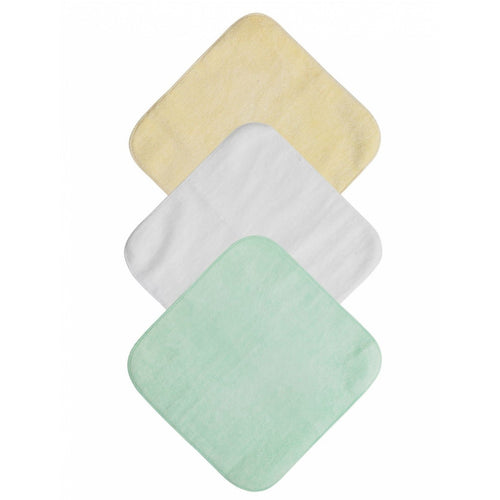 Mum 2 Mum Cotton Facewashers / Reusable Wipes - 6 Pack - PASTELS