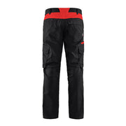 Blaklader 1444 Industry Stretch Trouser Black/Red
