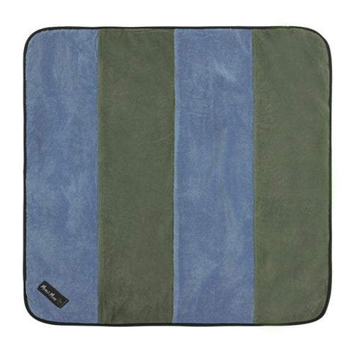 Mum 2 Mum Changing Mat / Playmat - Denim Blue & Olive Green