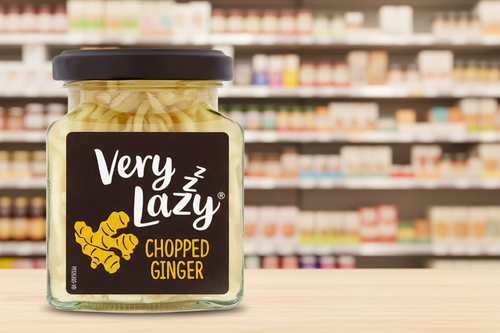 6 x Very Lazy Ginger Chopped - 190G