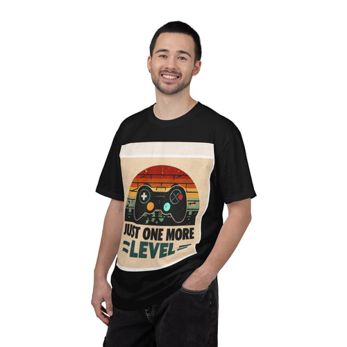Retro Video Game Controller Just One More Level T-Shirt | Gamer Tee