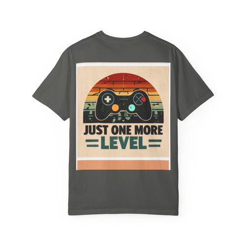 Retro Video Game Controller Just One More Level T-Shirt | Gamer Tee