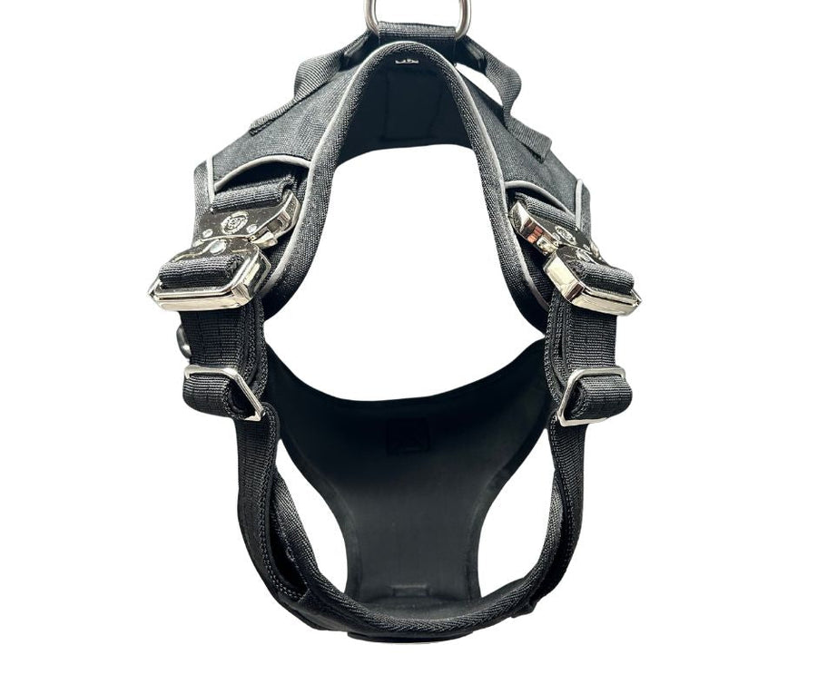 The No Pull Ultimate BTactical™ Harness | Midnight Black