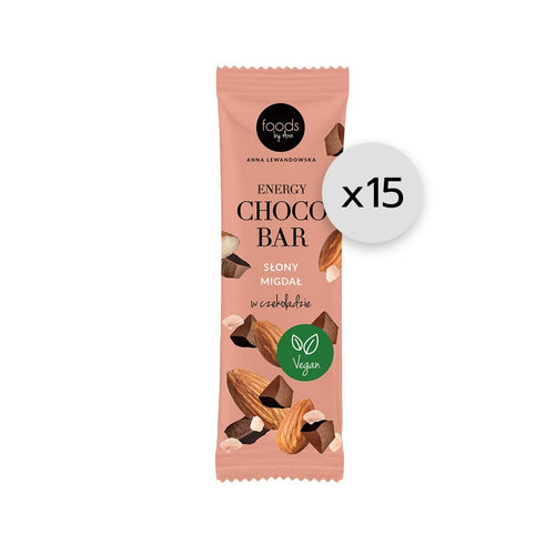 Energy Choco Bar Salted Almond 35g