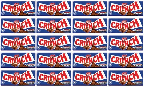 20 x Nestle Crunch Bar - 100GM