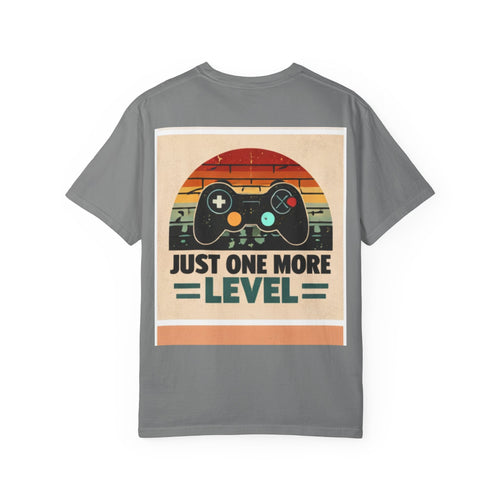 Retro Video Game Controller Just One More Level T-Shirt | Gamer Tee