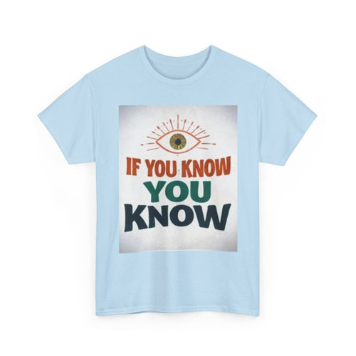If You Know You Know Retro Eye Tee | Vintage Graphic T-Shirt