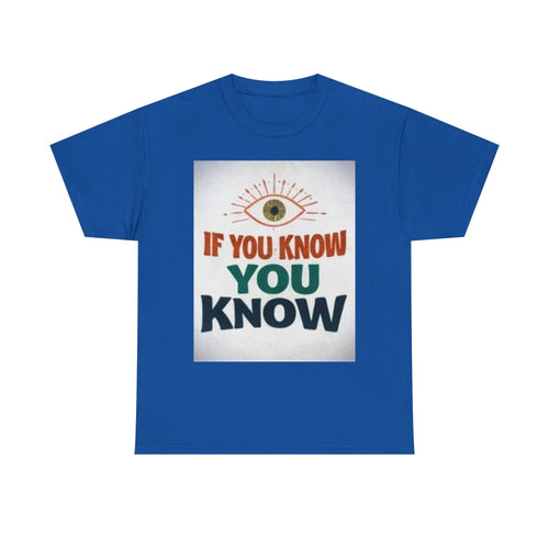 If You Know You Know Retro Eye Tee | Vintage Graphic T-Shirt