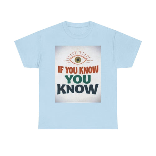 If You Know You Know Retro Eye Tee | Vintage Graphic T-Shirt