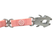 BTactical™ Extra-Strong PVC Frog Clip Dog Lead | Pastel Pink