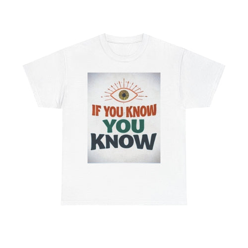 If You Know You Know Retro Eye Tee | Vintage Graphic T-Shirt