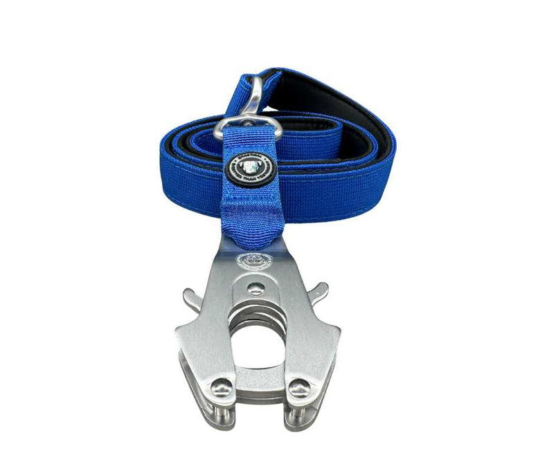 BTactical™ Nylon Frog Clip Dog Lead | Extra-Strong Anti Tangle - Royal Blue