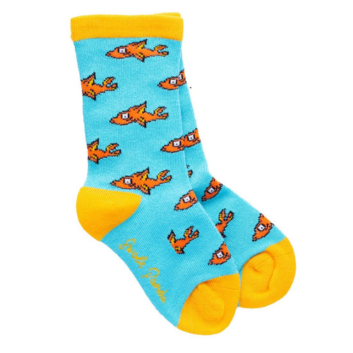 Children's Guppy Fish Bamboo Socks