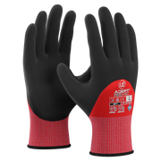 Adept KC Red Knuckle Coated NFT Gloves (10 Pack)