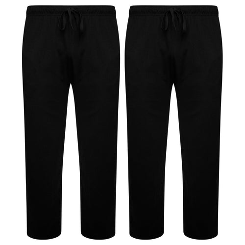 Sock Stack 2 Pack Mens Cotton Lounge Bottoms Stretchable PJ Pants Durable Cosy Cosy Super Soft Lounge Comfort
