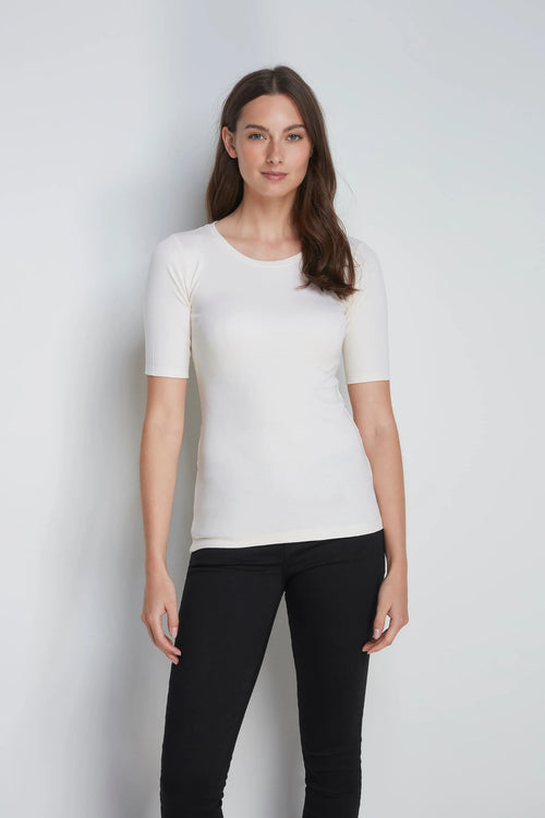 Half Sleeve Crew Neck Cotton Modal T-shirt