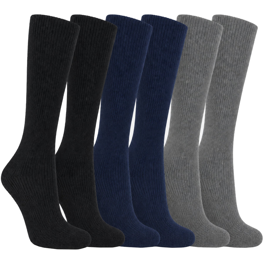 Sock Stack Men's Thermal Boot Socks 6 Pack Insulated Hiking Work Socks UK 6-11 Warm Brushed Winter Base Layer