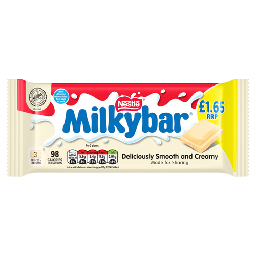 20 x Nestle Milkybar White Large Bar - 90GM