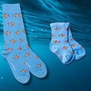 Clown Fish Matching Bamboo Socks (Adult & Child)