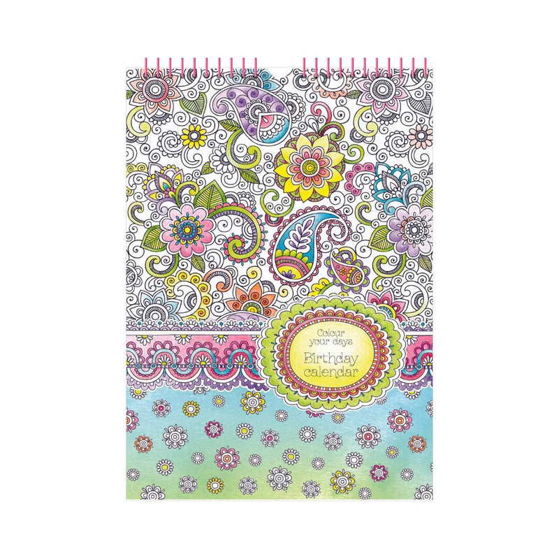 Colour Your Days - Birthday Calendar