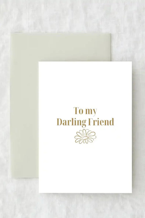 To My Darling Friend- Gift Card
