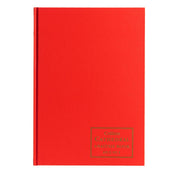 Cathedral -  Accounts Book Analysis 2 Debit, 10 Credit Columns - Red (69/2/10.1)