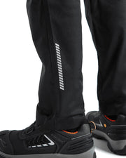 Blaklader 1448 Industry Stretch Kneepad Trousers Black/Hi-Vis Yellow