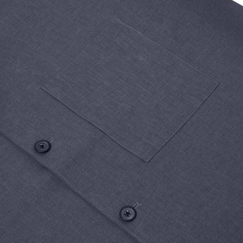 Full Button Open Collar Summer Shirt
