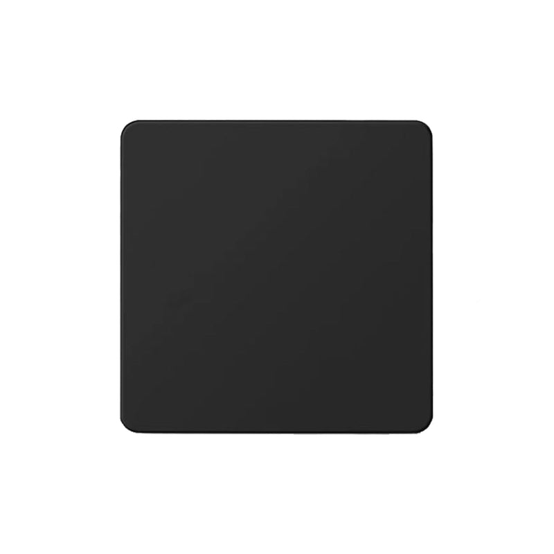 Caradok Matt Black Metal Screwless Panel