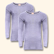 Heatwave Thermalwear Mens Thermal Long Sleeve Top Pack Of 2 Brushed Yarn Baselayer Sizes
