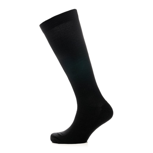 Sock Stack Travel Compression Socks 2 Pairs Unisex Knee-High Black Breathable Flight