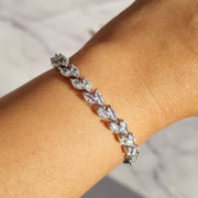 Marquise Cut Petal Bracelet