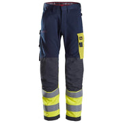 Snickers 6376 ProtecWork Work Trousers High-Vis Class 1