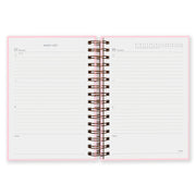 Matilda Myres | 2027 Diary - A5 Daily Planner with Rose Gold Wiro | Day-to-Page in Pink