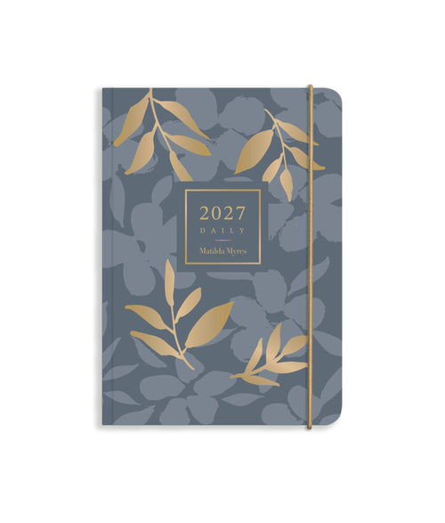 Matilda Myres | 2027 Diary - A6 Daily Planner | Day-to-Page in Grey