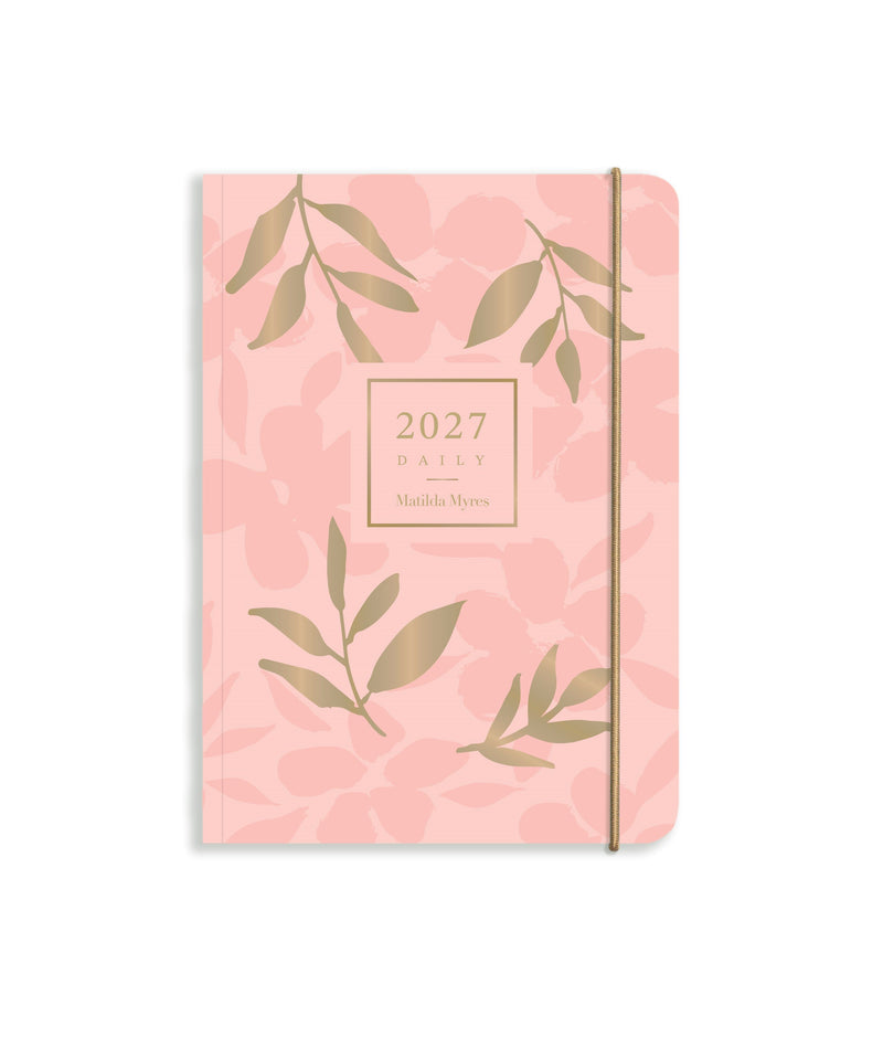 Matilda Myres | 2027 Diary - A6 Daily Planner | Day-to-Page in Pink