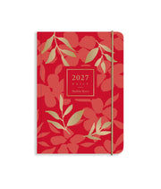 Matilda Myres | 2027 Diary - A6 Daily Planner | Day-to-Page in Red