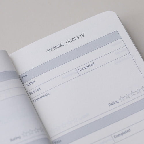 Matilda Myres | 2027 Diary - Slim Weekly Planner with Notes | Week-to-View in Grey