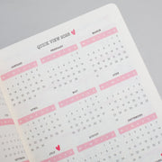 Matilda Moo | 2027 Diary - A5 Weekly Planner | Week-to-View in Grey