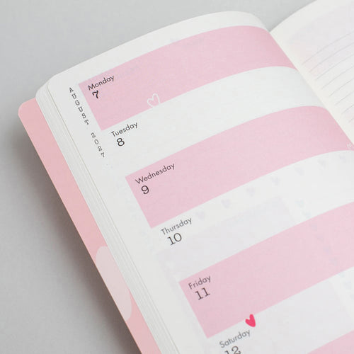 Matilda Moo | 2027 Diary - A5 Weekly Planner | Week-to-View in Mint