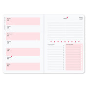 Matilda Moo | 2027 Diary - A5 Weekly Planner | Week-to-View in Grey