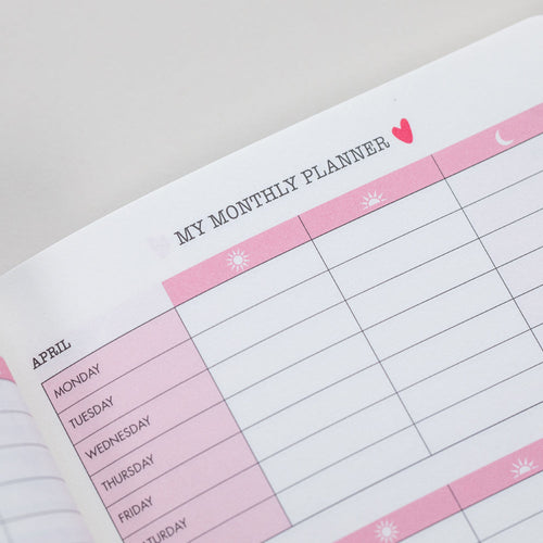 Matilda Moo | 2027 Diary - A5 Weekly Planner | Week-to-View in Grey