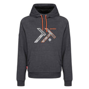 Regatta TRF635 Disruptive Overhead Hooded Sweatshirt Grey Small