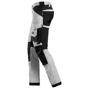 Snickers 6341 AllroundWork Stretch Trousers White