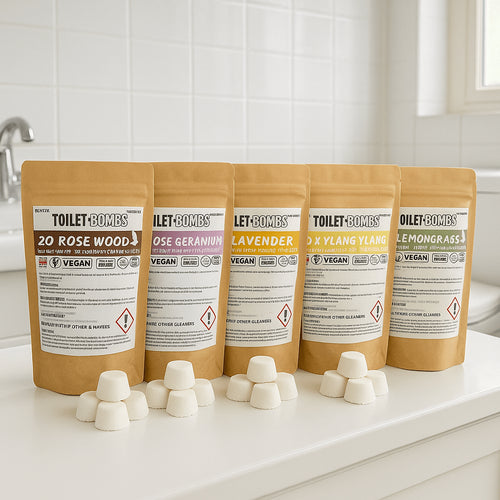 Eco Friendly Toilet Cleaning Bombs - 20 Pack