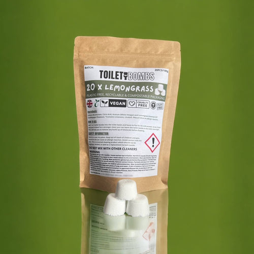 Eco Friendly Toilet Cleaning Bombs - 20 Pack